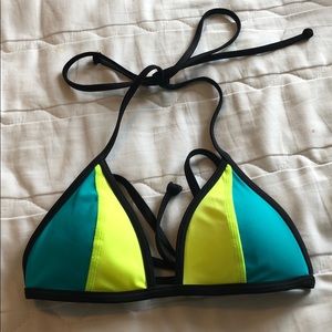 PINK bathing suit top